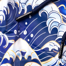 Swole Panda HydroMotion Swim Shorts - Waves pattern