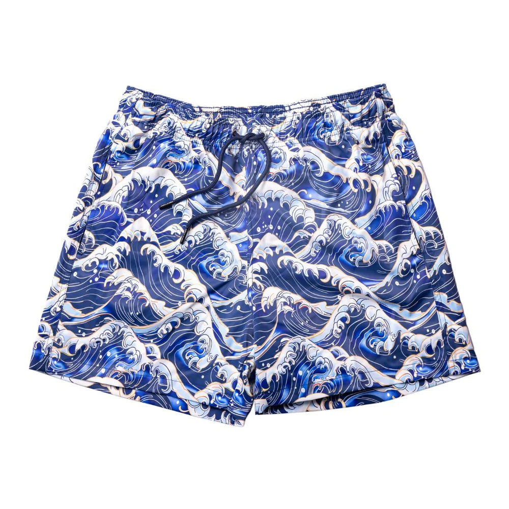 Swole Panda HydroMotion Swim Shorts - Waves