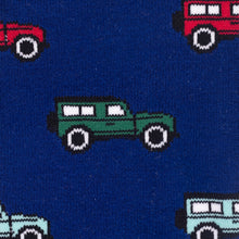 Swole Panda Block Stripe Bamboo Socks - 4x4 Off Roader close up