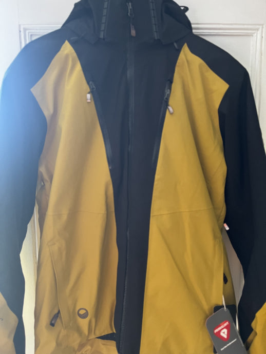 Halti Vertica Mens DX Ski Jacket - Golden Palm, Medium