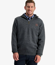 Swanndri Mariner Zip Neck Jumper Charcoal Grey