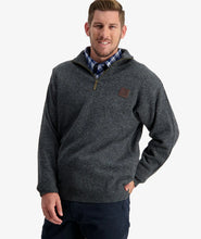 Swanndri Mariner Zip Neck Jumper Charcoal Grey front