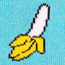Swole Panda Bamboo Socks - Bananas close up