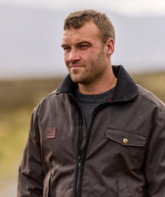 Swanndri Waimak Oil Skin Jacket collar