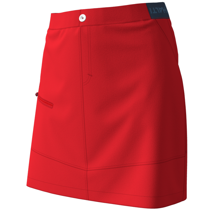 Halti Pallas Womens Lite X-stretch Skort Flame Scarlet Red