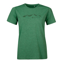 Halti Lehti Womens Trekking T-shirt deep grass green