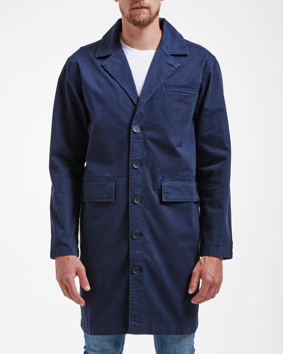 Holebrook Sweden Grant Car Coat - Navy