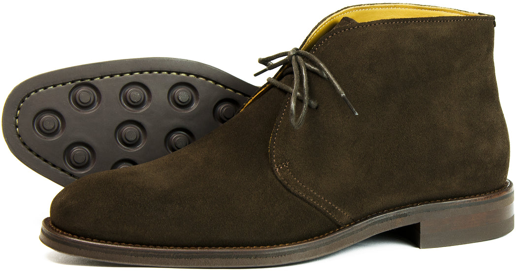 Orca Bay Ascot Mens Suede Desert Boots Brown