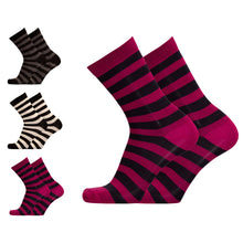 uphill merino 2 striped socks