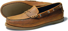 Orca Bay Fripp Mens Nubuck Leather Loafer Deck Shoes Sand