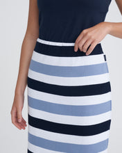 Holebrook Sweden Gry Skirt - Navy/Grey Stripe