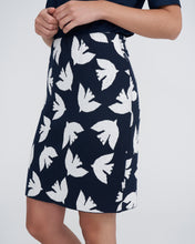 Holebrook Sweden Gry Skirt - Navy/Off-white Birds
