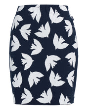 Holebrook Sweden Gry Skirt - Navy/Off-white Birds