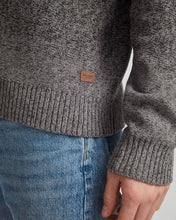 Holebrook Sweden Morris Crew Neck Jumper - Grey/Black, X-Large