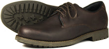Orca Bay Malvern Mens Leather Country Shoes Dark Brown