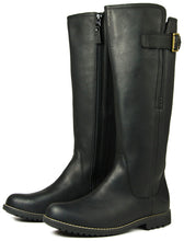 Orca Bay Moreton Ladies Leather Knee Length Boots Black
