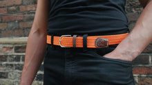 Recycled Woven Belt - Orange repreve