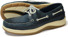 Orca Bay Squamish Mens Nubuck Leather Deck Shoes Navy