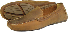 Orca Bay Silverstone Mens Nubuck Leather Loafer Shoes Sand