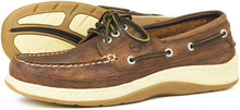Orca Bay Squamish Mens Nubuck Leather Deck Shoes Russet