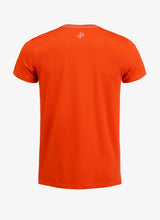 Pelle P Mens Circle Logo T-shirt orange