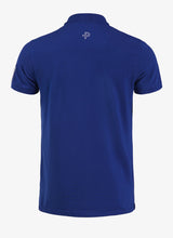 Pelle P Mens Team Polo Shirt curacao blue back