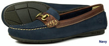 Orca Bay Verona Ladies Leather Loafer Shoes navy