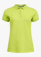 Pelle P Womens Team Polo Shirt apple green front