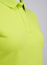Pelle P Womens Team Polo Shirt apple green buttons