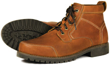 Orca Bay Woodstock Mens Leather Country Boots Havana