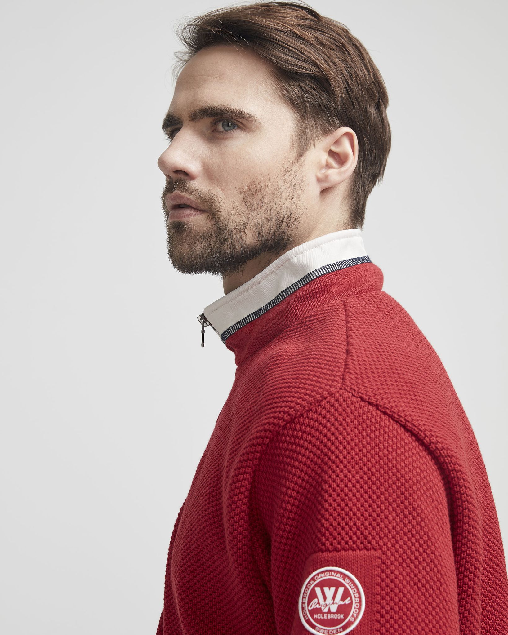 Holebrook of Sweden Men's Ludvig Windproof T-Neck SS25