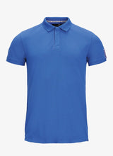 Pelle P Mens Team Polo Shirt Lapis Blue front