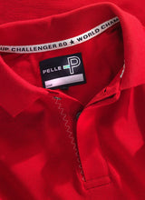 Pelle P Mens Team Polo Shirt Race Red