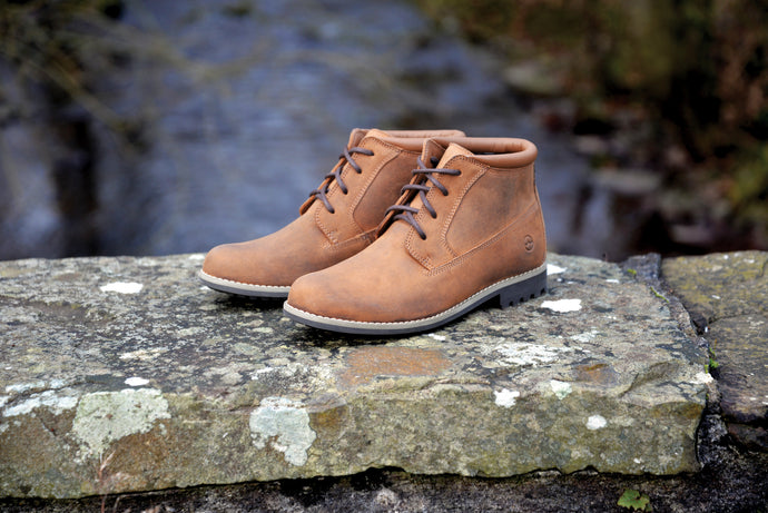 orca bay tetbury ladies lace up boots sand